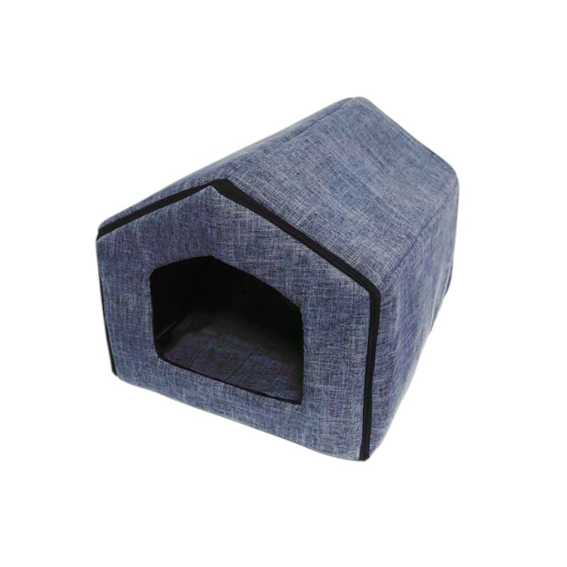 Pet house-bed - 3pcs - 550917 - Blue