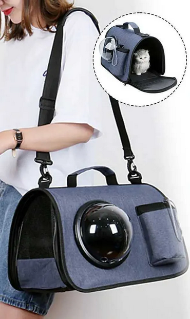 Pet carrier bag - 915-6 - 550936 - Blue