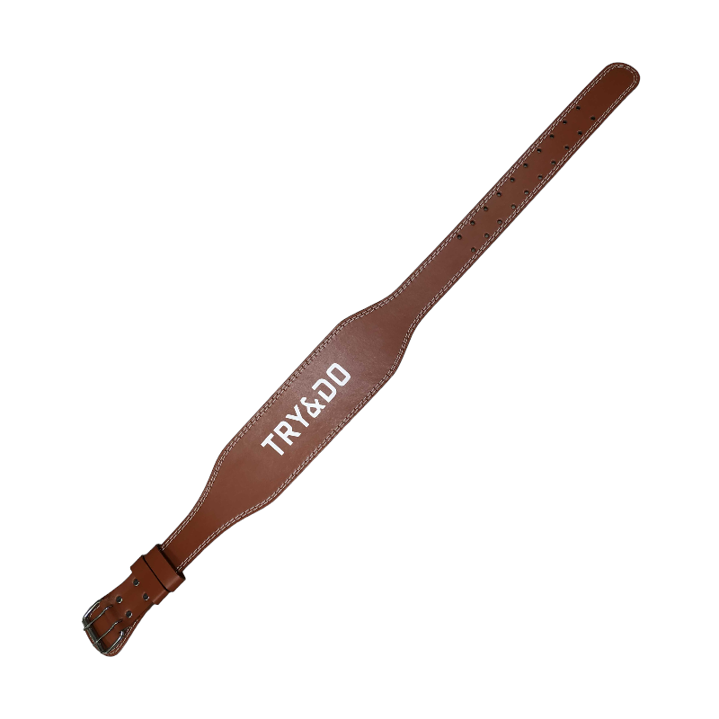 Protective waist belt for weight lifting - 15cm - 556707 - Brown