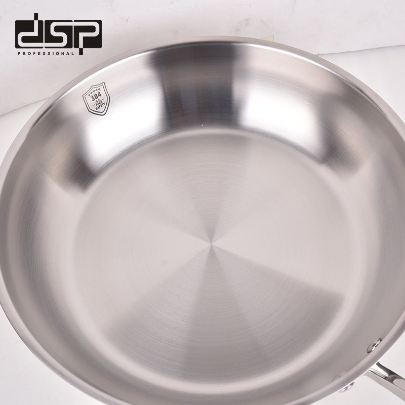 Τηγάνι ανοξείδωτο με καπάκι - 2.5L - CS002-C24 - DSP - 560539