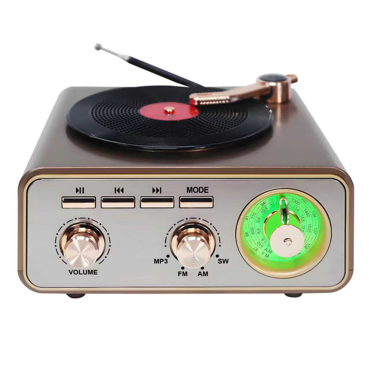Επαναφορτιζόμενο ραδιόφωνο Retro - M1217BT - 112172 - Purple