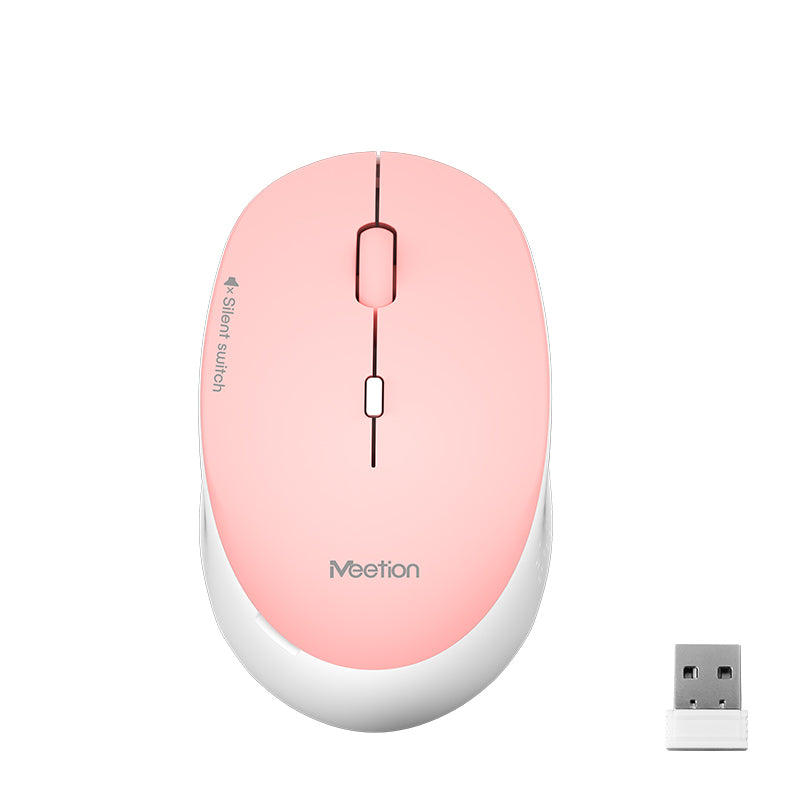 Meetion MT-R570 2.4G Wireless Mouse / Pink