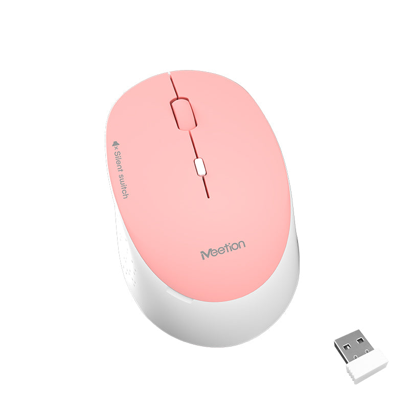 Meetion MT-R570 2.4G Wireless Mouse / Pink