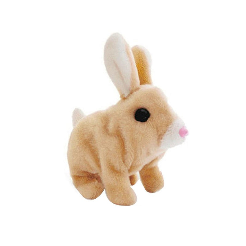 Plush bunny with movement and sound - 5437 - 585076 - Brown