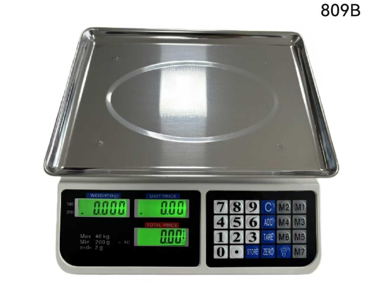 Επαγγελματική ζυγαριά πάγκου - 809B - 522985
