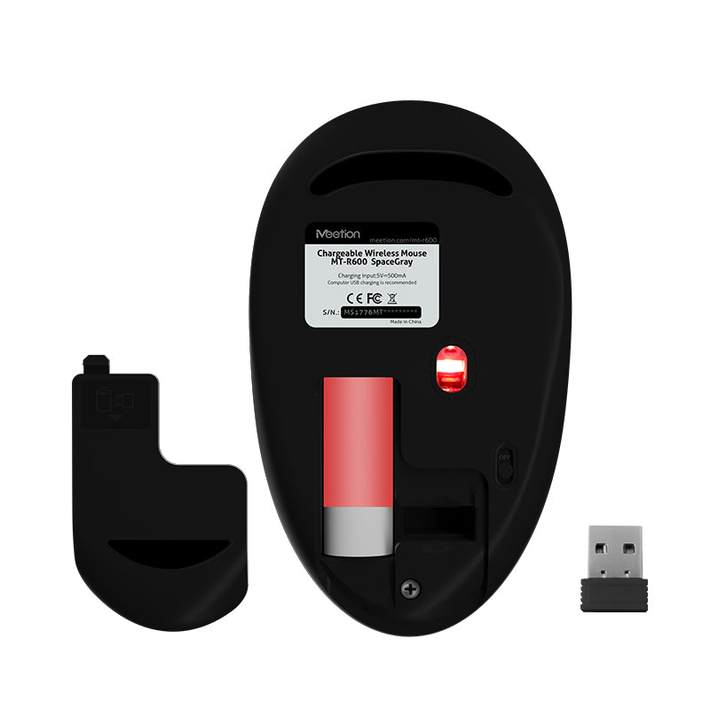 Meetion MT-R600 2.4G Wireless Mouse / Black
