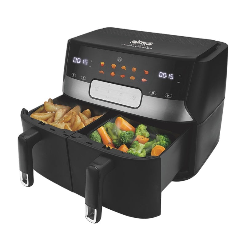 Φριτέζα αέρος 2 θέσεων - Air fryer - 10L - KB2125 - DSP - 613514