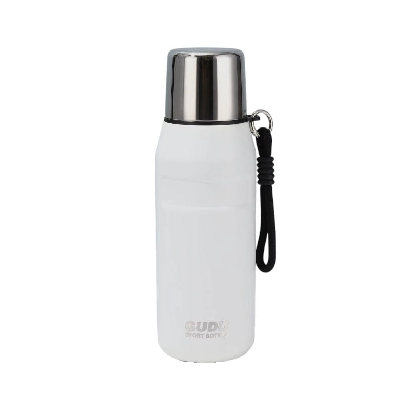 Portable thermos flask - 650ml - 616243 - White