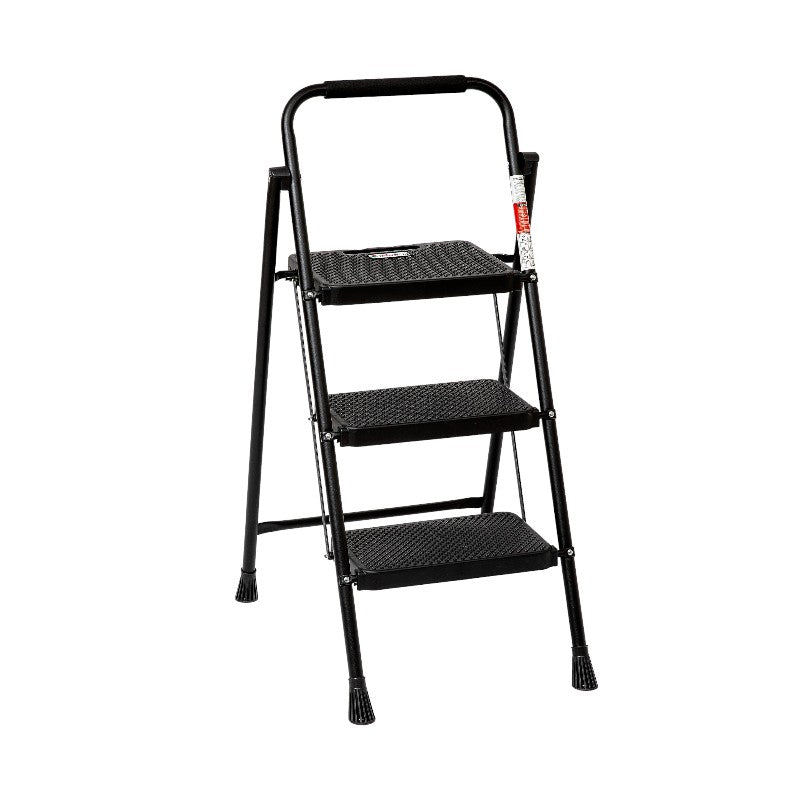 Πτυσσόμενη σκάλα-σκαμπό σιδερένια - 109-3 - 617471