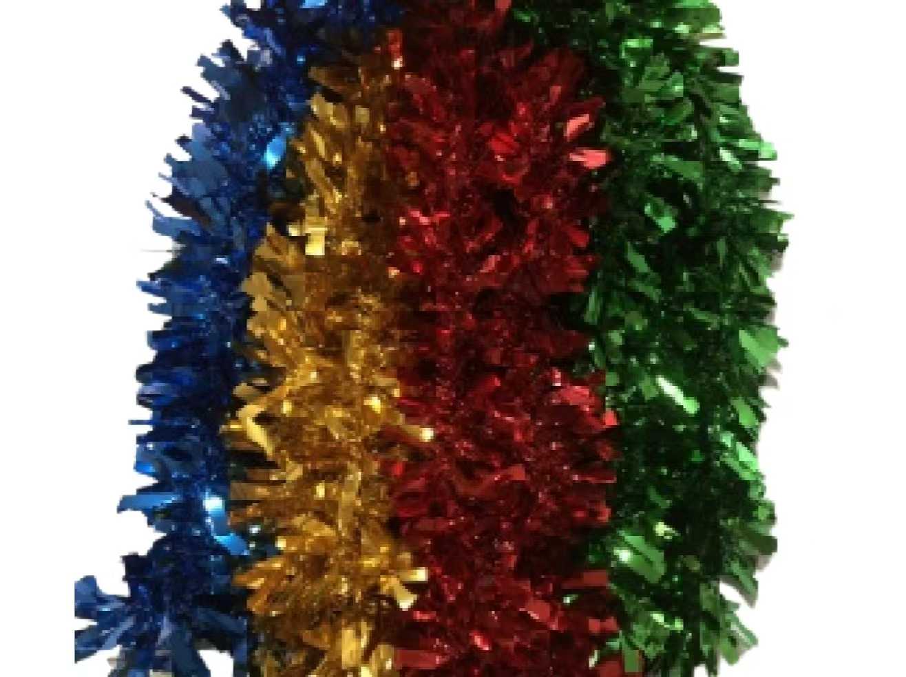 Σετ Χριστουγεννιάτικες Γιρλάντες - 10pcs - 2m*13cm - 212306 - Purple