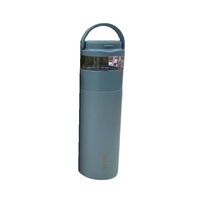 Φορητό παγούρι-θερμός - ZF017 - 420ml - 640178 - Blue - iThinksmart.gr