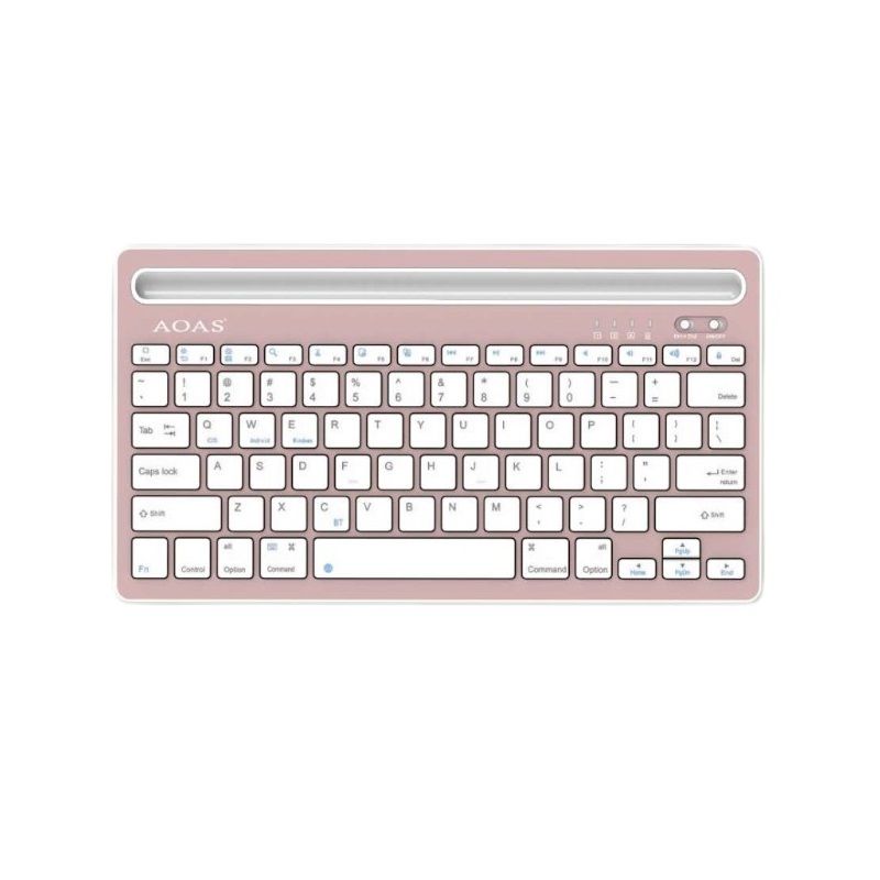 Wireless Bluetooth Keyboard - AS199 - AOAS - 651992 - Pink