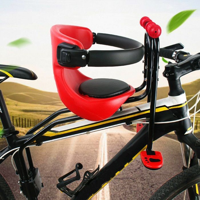 Child bicycle seat front - S70-57 - 652947 - Red