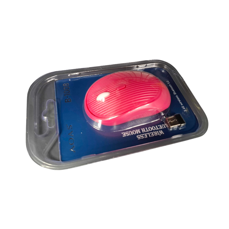 Wireless PC mouse - 1008 - AOAS - 654849 - Pink
