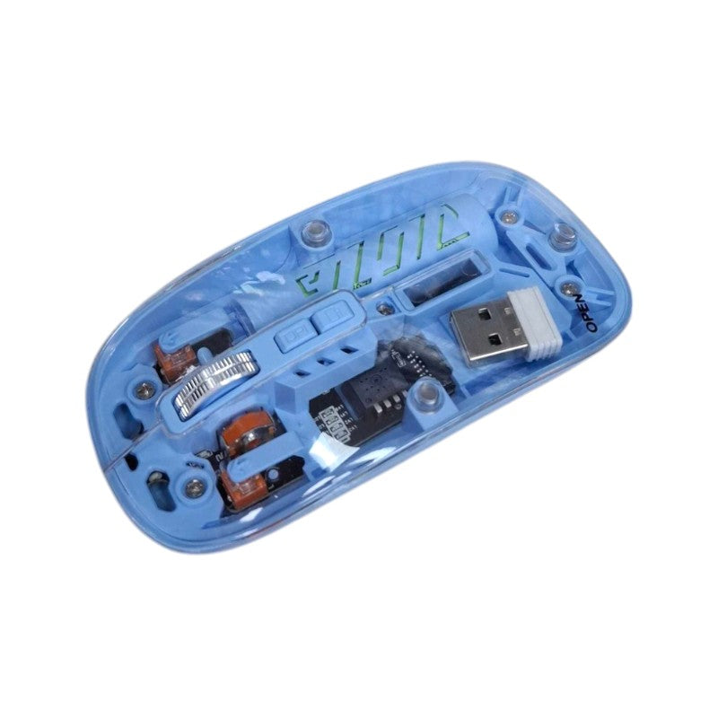 Wireless Rechargeable Computer Mouse - WB08 - AOAS - 655259 - Blue