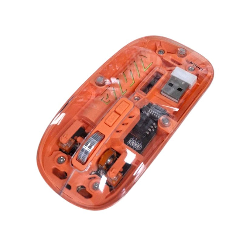 Wireless Rechargeable Computer Mouse - WB08 - AOAS - 655259 - Orange