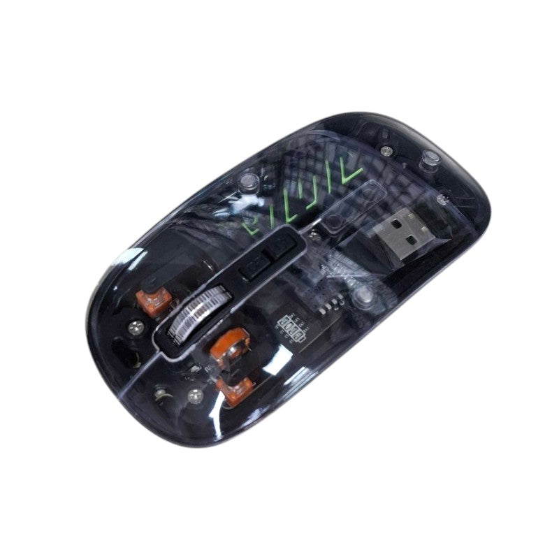Wireless Rechargeable Computer Mouse - WB08 - AOAS - 655259 - Black