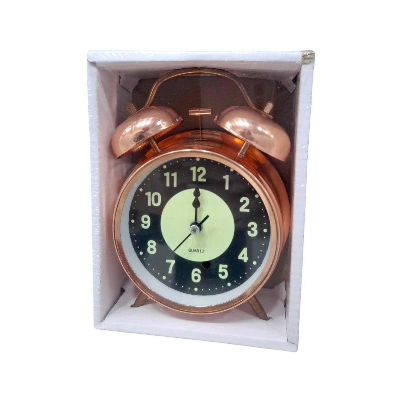 Table Clock - Alarm Clock - 668-53 - 668533 - Rose Gold