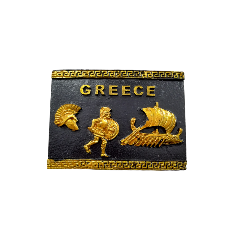 Tourist Souvenir Magnet - Set of 12pcs - Resin Magnet - Greece - 678289