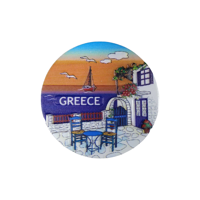 Tουριστικό μαγνητάκι Souvenir – Σετ 12pcs - Resin Magnet - Greece - 678329