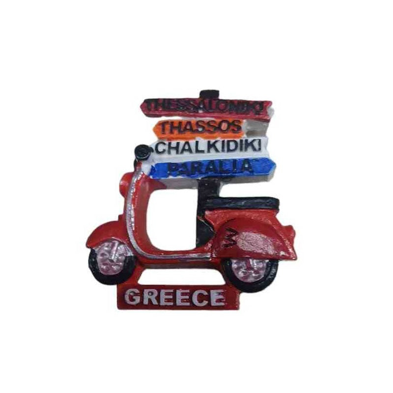 Tourist souvenir magnet - Set of 12pcs - Resin Magnet - Greece - 678351