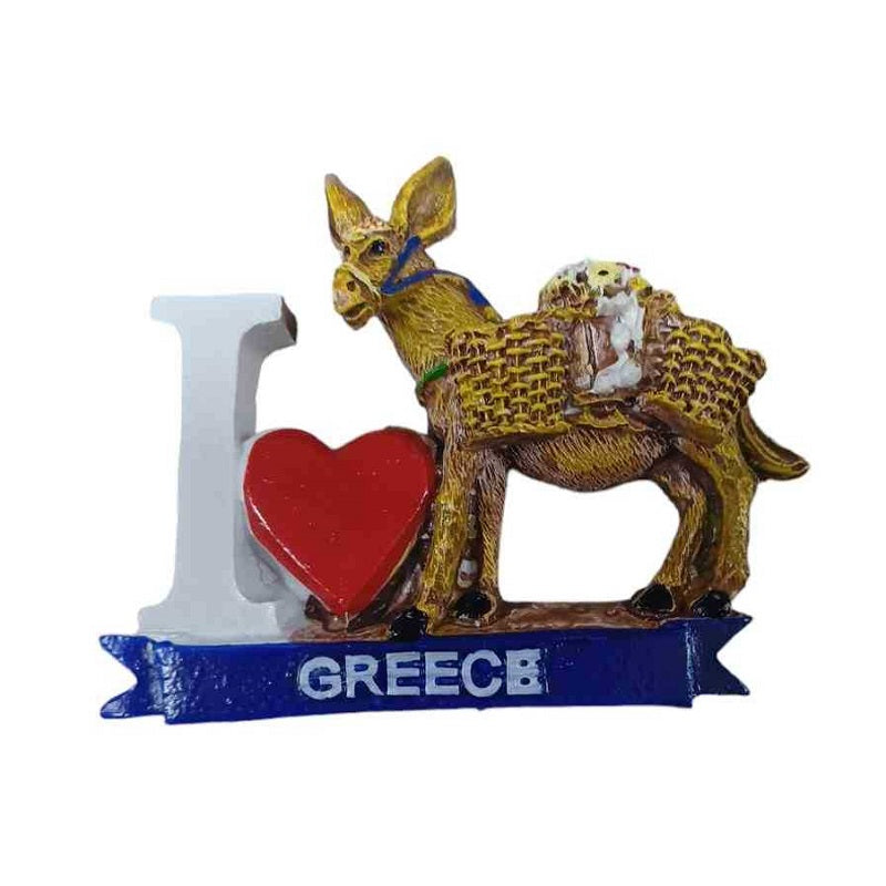 Tourist Souvenir Magnet - Set of 12pcs - Resin Magnet - Greece - 678359