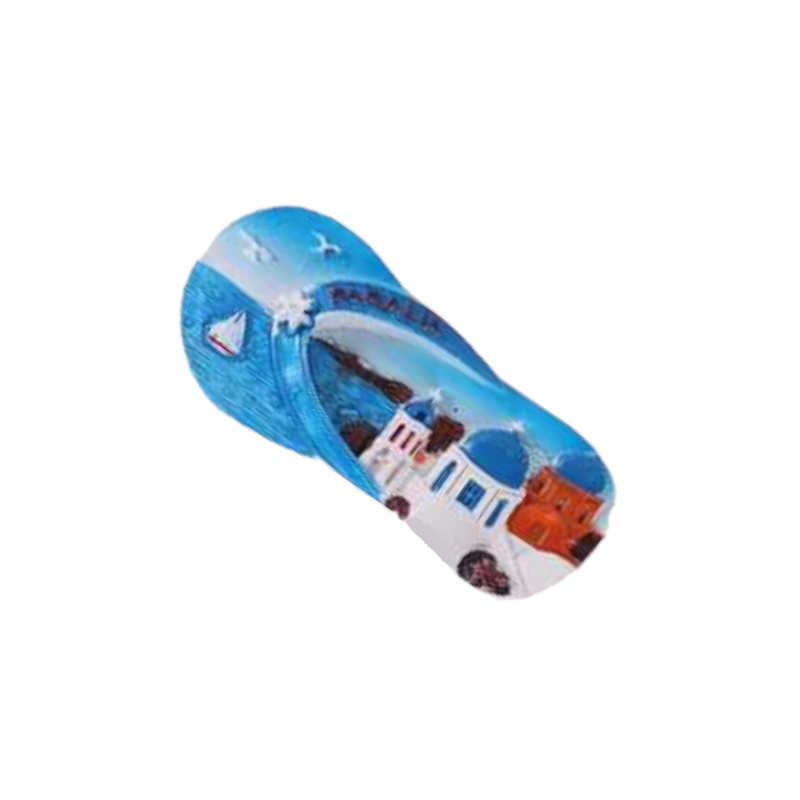 Tourist Souvenir Magnet - Set of 12pcs - Resin Magnet - Paralia - 678361