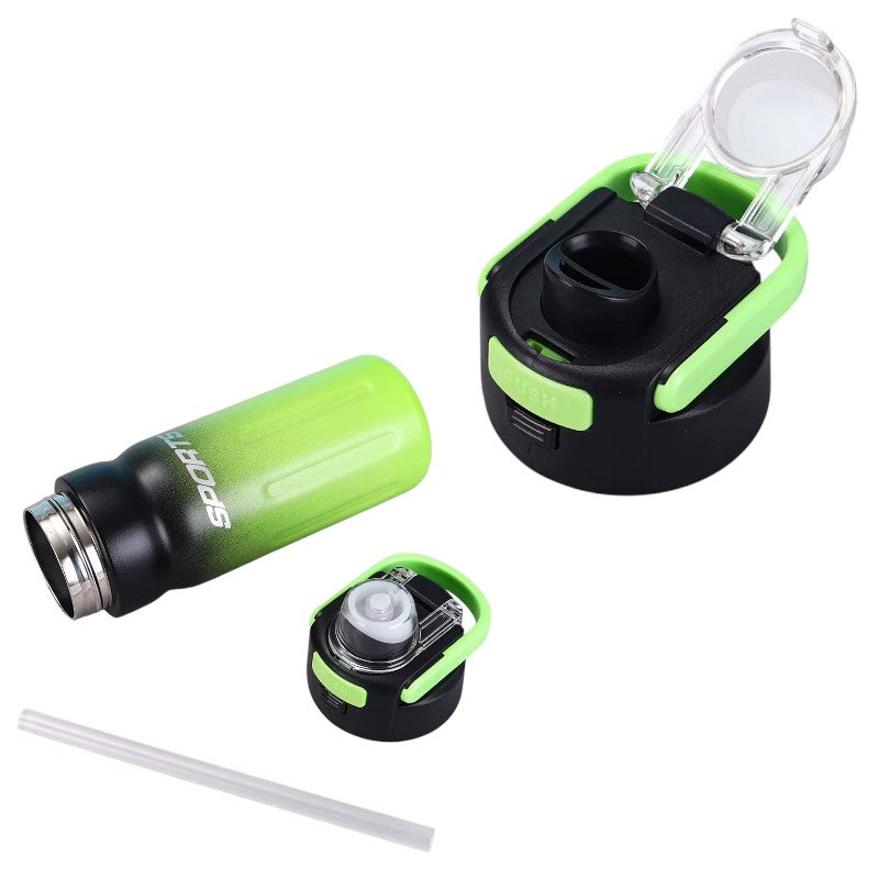 Φορητό παγούρι-θερμός - YCBW636 - 550ml - 696369 - Black