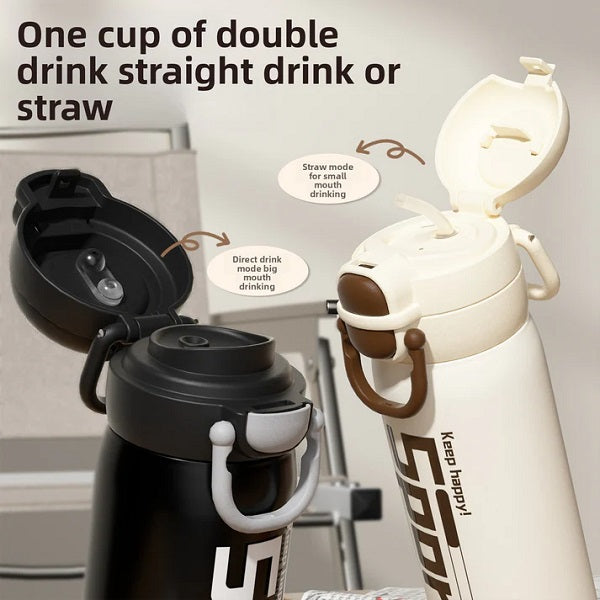 Φορητό παγούρι-θερμός - 600ml - 696420 - Pink