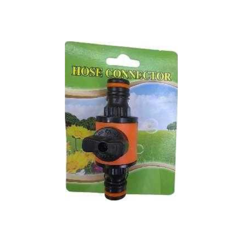 Hose connector with valve - 699738