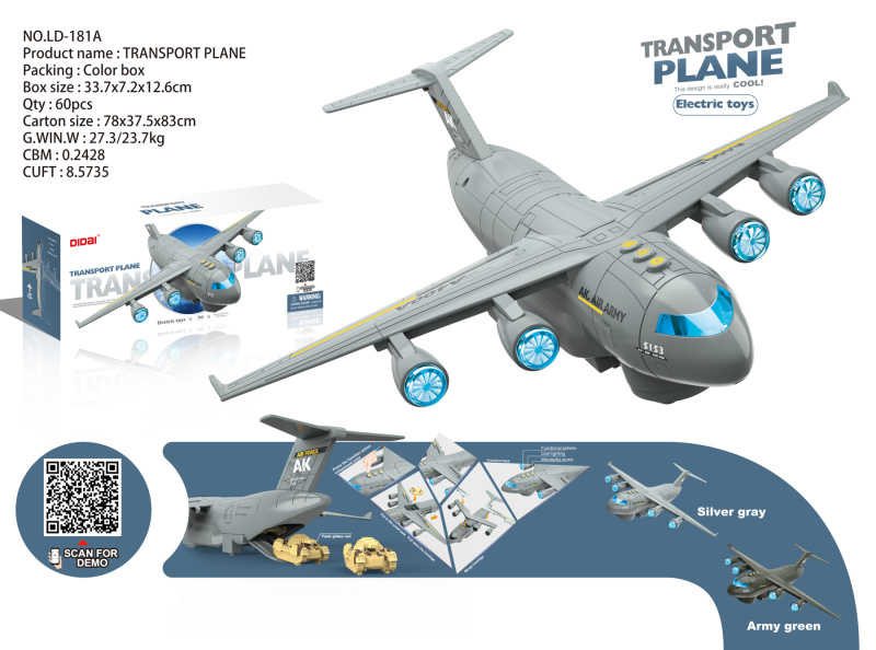 Ηλεκτρονικό αεροπλάνο μεταφοράς οχημάτων - LD-181A - 917324