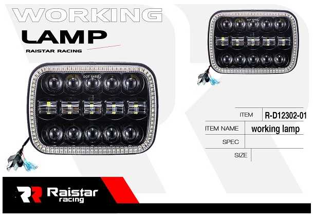 LED vehicle headlight - R-D12302-03 - 110071