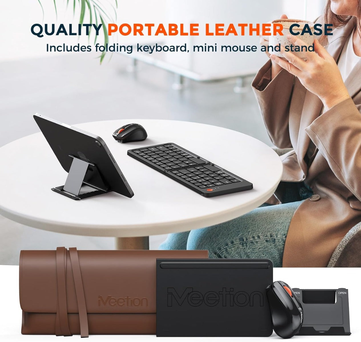 Meetion BTC001 Bluetooth Combo Black