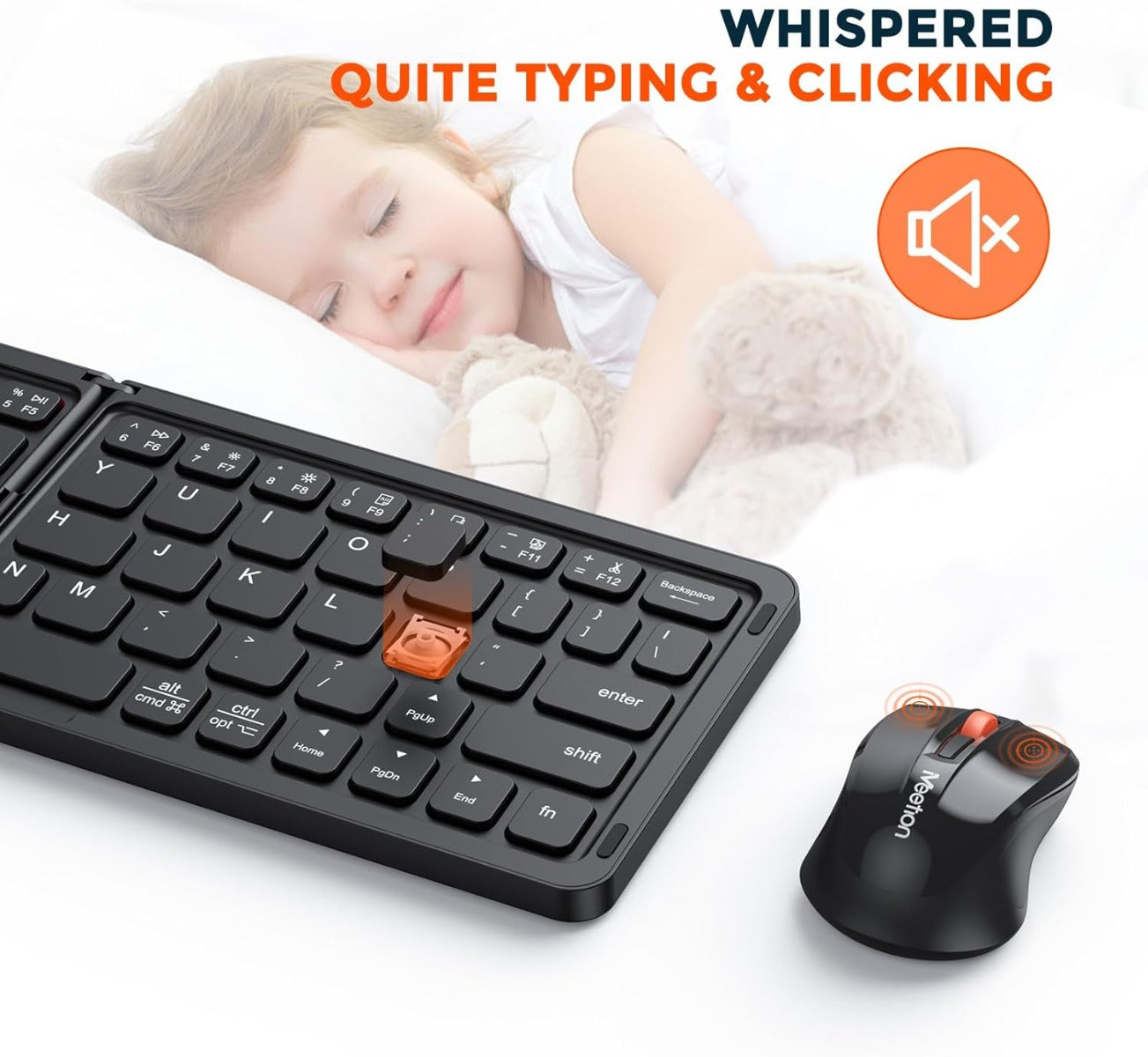 Meetion BTC001 Bluetooth Combo Black