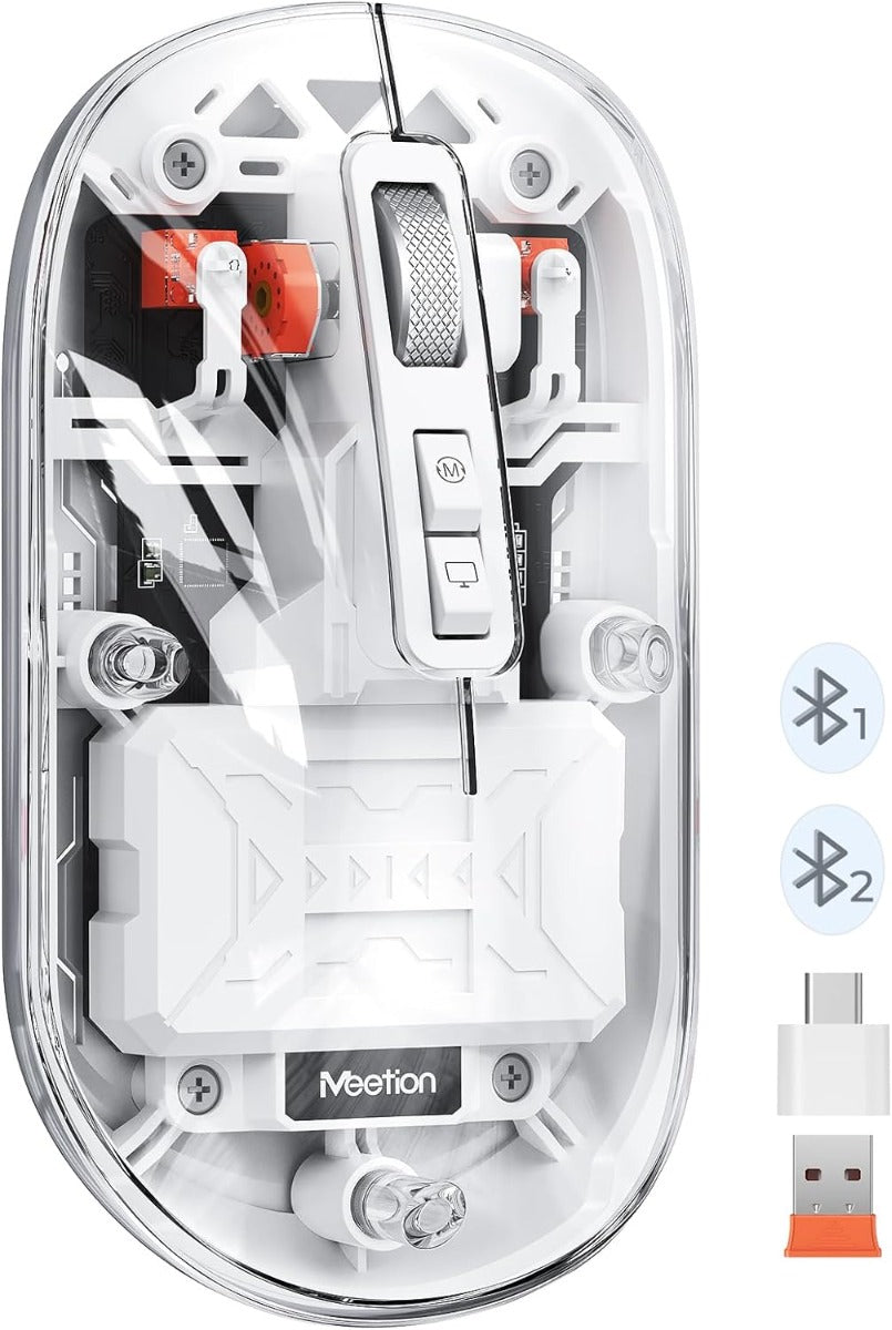 Meetion MT-BTM005 Wireless Mouse White
