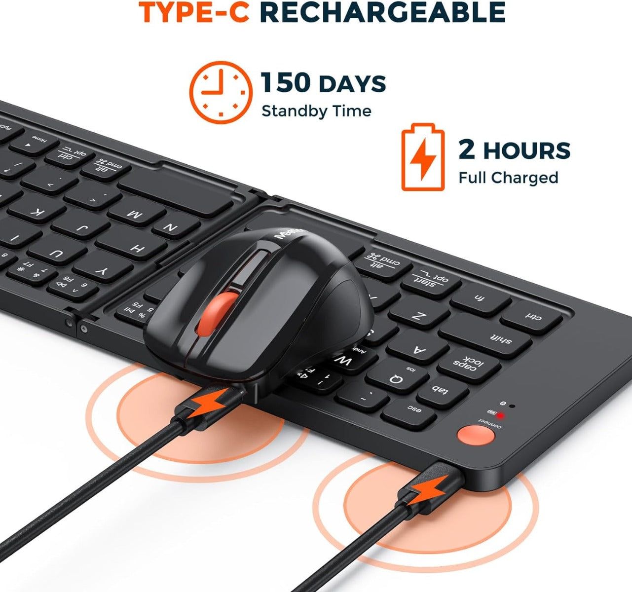 Meetion BTC001 Bluetooth Combo Black