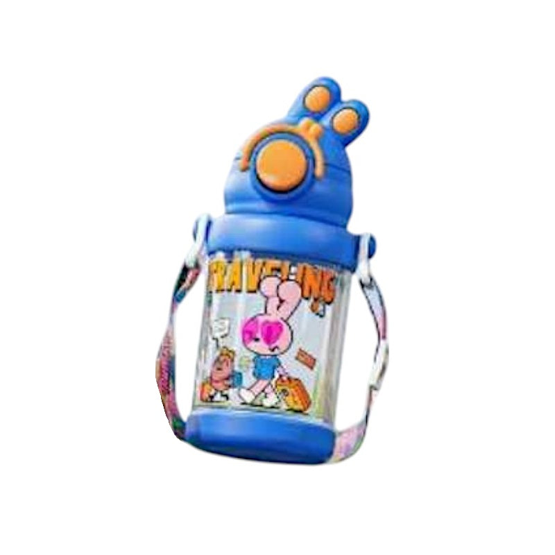 Children's plastic water bottle - 650ml - 722405 - Blue