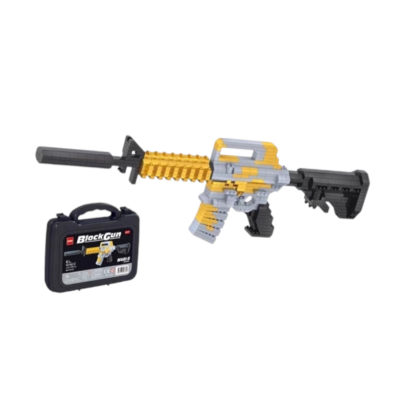 DIY Assembled Gun - 682-5 - M4A1-S - 759pcs - 730122
