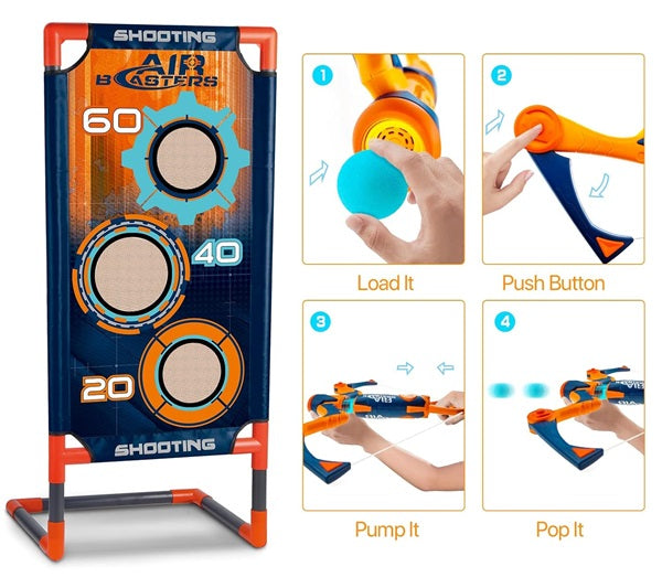 Children's archery set with target - Q7709 - 730124