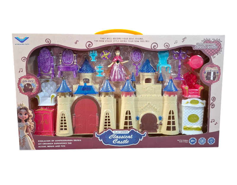 Princess castle with accessories - 1388 - 215295