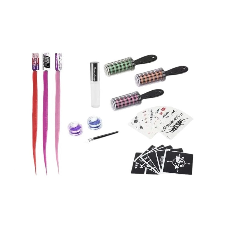 Hair dye &amp; decoration set - 778-15 - 730241