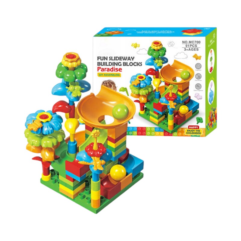 DIY slide set with bricks - MC700 - 730260