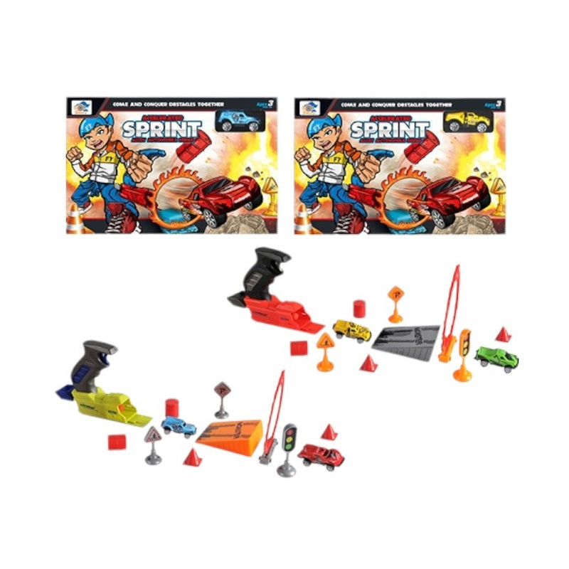 Car Launcher Set with Accessories - 779-18A - 730321