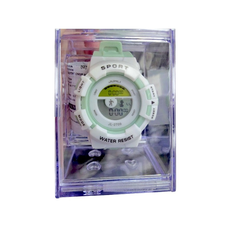 Children's digital wristwatch - 2709 - 756873 - Green