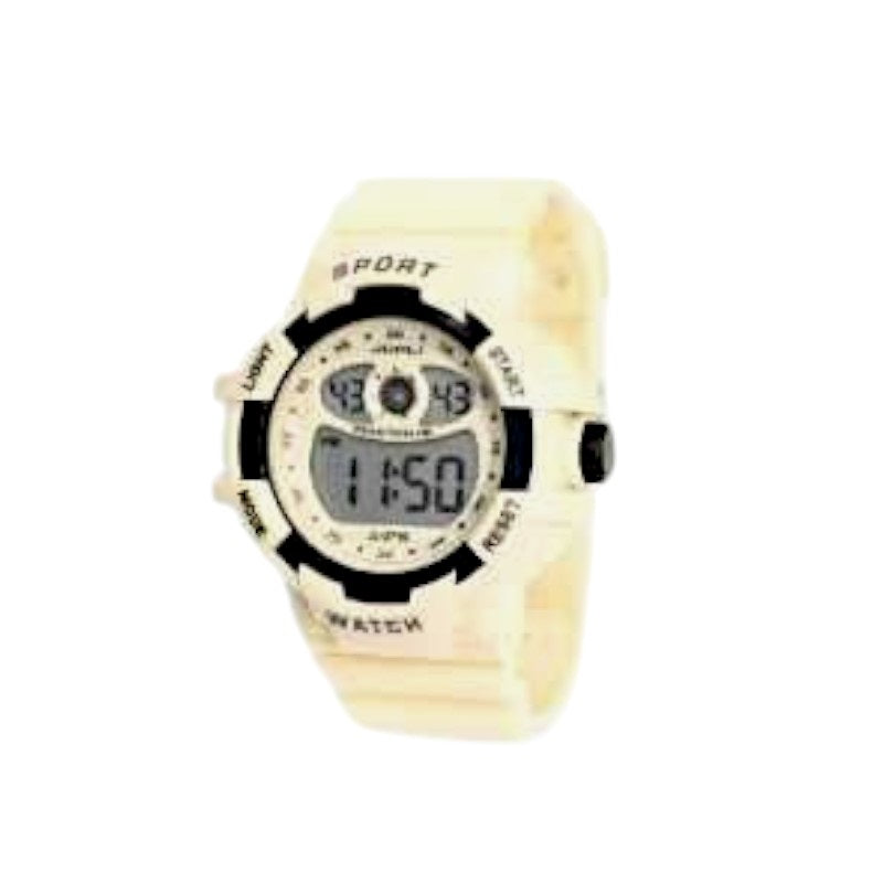 Children's digital wristwatch - 2716 - 756903 - Beige