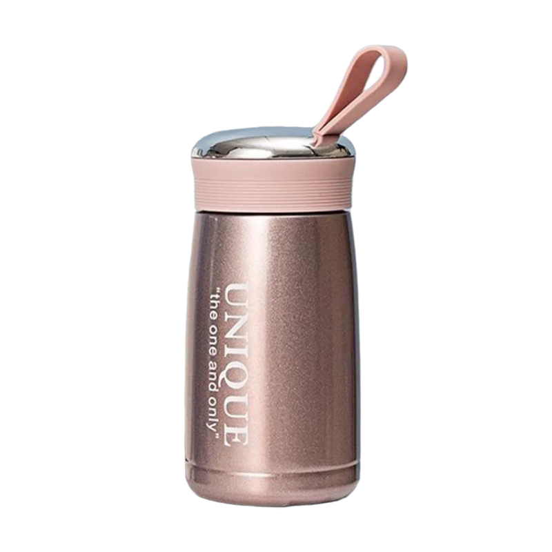 Portable thermos flask - 360ml - 784004 - Pink