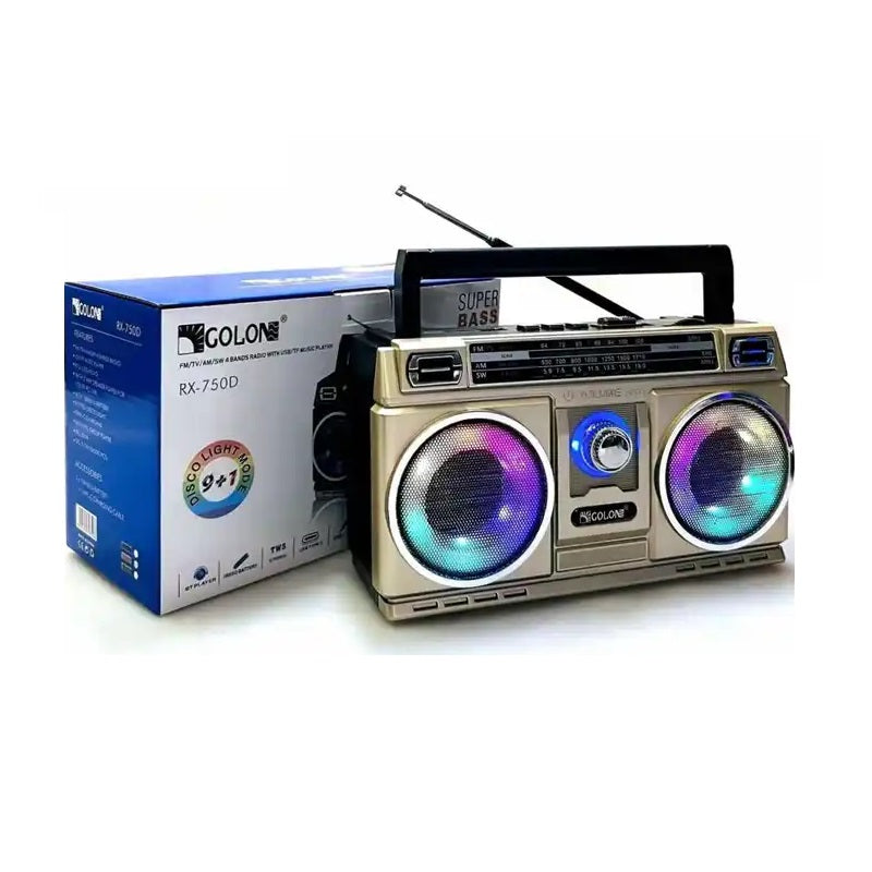Rechargeable Radio - RX750D - 797506 - Gold