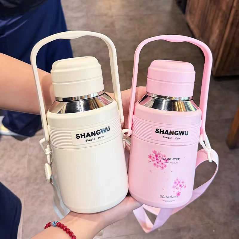 Φορητό παγούρι-θερμός - 1500ml - 696499 - Green