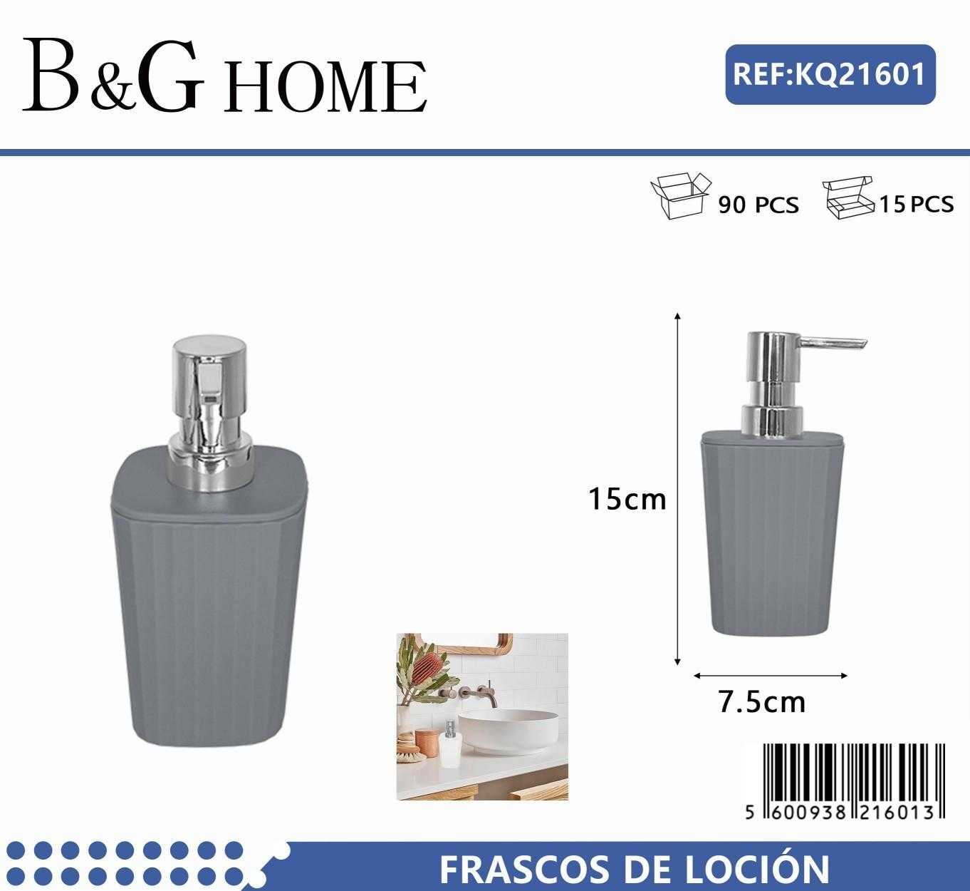 Θήκες κρεμοσάπουνου Dispenser πλαστικές σε σετ 5Χ - Grey - 21601