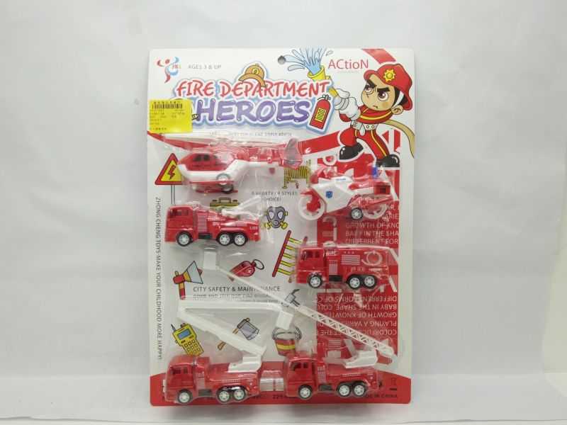 Σετ πυροσβεστικά οχήματα - JKL-09A - 917270